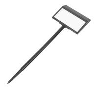 SILENRADAWN LED Door Number Plaque Solar Powered Lighted House Numbers with Light-sensitive Control Multiple Installation Options Black Plastic Outdoor Address Sign