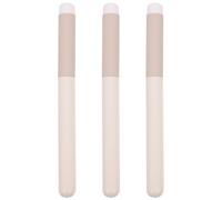 SILENRADAWN Lipstick Applicator Brush Set Makeup Brushes 3pcs with Wood Handle and Nylon Bristles, Comfortable to The for Applying Cosmetics, for Lip and Concealer Use