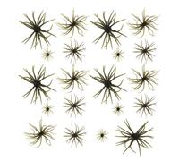 SILENRADAWN Lure Soft Bait 20pcs Soft Sea Urchin Shape Bionic Fishing with Reflective Effect and Subtle Tail Action, Tpe Material for Bass Fishing in Saltwater and Lake Environments