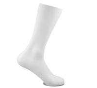 SILENRADAWN Male Model Foot Sock Display Thickened Design Plastic and Iron Portable Mannequin Feet Model Not Easy to Deform Or Break White for Shops Displaying Socks