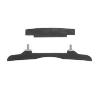 SILENRADAWN Mandolin Bridge Replacement Saddle Stylish and Delicate Shape Made of Black Wood with Precise Intonation and Lightweight Design Instrument Suitable for Playing on The Go and