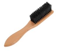 SILENRADAWN Mens Beard Shaving Brush with Boar Bristle and Beech Wood Handle, Ergonomic and Portable Grooming Tool for Styling and Cleaning Facial Hair at Home Or on The Go