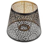 SILENRADAWN Metal Lamp Shade with Hollow Out Mesh Design for Table Lamps, E27 Socket Compatible, Creating Cozy Atmosphere and Inviting Ambiance, for Home Decor and Living Space