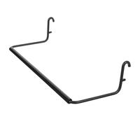 SILENRADAWN Metal Pegboard Paper Towel Holder Hook for Garages and Workbenches, Stainless Steel Construction with Easy Tear-Off Feature, Prevents Paper Roll from Getting Stuck