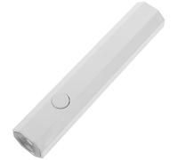 SILENRADAWN Mini Manicure Lamp Portable UV Nail Light White Plastic Compact Convenient Practical Reusable Gel Nail Dryer for Home