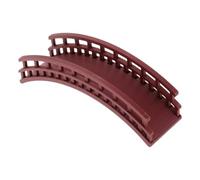 SILENRADAWN Miniature Arch Bridge Model for Fairy Garden Decor, Lightweight Sturdy Plastic Construction with Classical Elegance, for Bonsai and Plant Pots on Office Desks Or Coffee Tables