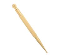 SILENRADAWN Muscle-Pulling Stick Brass Acupressure Pen Facial Massager Self Care Tool for Foot Relaxation and Deep Tissue Massage