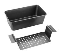 SILENRADAWN Non-Stick Loaf Pan Bread Mold for Baking with Hanging Ears, Sturdy Carbon Steel Material, for Home Kitchen Meat Loaf and Toast Baking