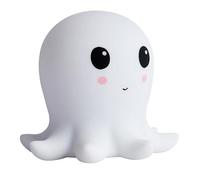 SILENRADAWN Octopus Shaped Silicone Night Lamp 1200mah USB Rechargeable Battery, Practical Indoor Decorative Light for Room Decoration, Soft White Warm Light for Bedroom Ambience