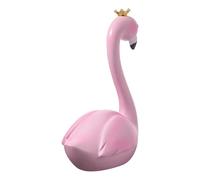 SILENRADAWN Pink Flamingo Cake Decor Resin Ornament for Birthday Party Photography Prop and Chic Flamingo Cake Decoration for Unique and Eye-catching