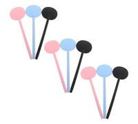 SILENRADAWN Plastic Eye Occluder 9Pcs Vision Test Shields for Optometric Screening and Strabismus Evaluation Portable Handheld Eye Covers for Accurate Visual Assessment