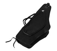 SILENRADAWN Portable Alto Saxophone Case Black Oxford Cloth with Sponge Padding, Waterproof and Shockproof Musical Instrument Bag, Convenient to Carry and Prevent Scratching The Instrument,