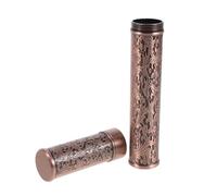 SILENRADAWN Portable Metal Cigar Humidor Case for Single Cigar Holder Airtight Storage Container Humidifier Function for Travel and Daily Use