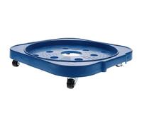 SILENRADAWN Portable Propane Tank Holder Thickened Reinforced Bottom with Wheels, Stainless Steel and Pp Material for Easy Gas Tank Changes, Suitable for Family Kitchens and Restaurants