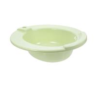 SILENRADAWN Portable Sitz Bath for Toilet Seat with Wall Mount Hole, Wide Seat and Deeper Bowl, Made of Sturdy Pp Material, Supports Postsurgery Care and Fits Home Bathroom Spaces for Women