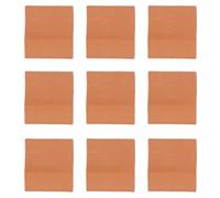 SILENRADAWN Realistic Miniature Brick Model and Miniature Scenes and Excellent Craft with Vivid Look Brown Pottery Clay DIY Brick Set for Sand Table for Architecture Displaying Models