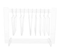 SILENRADAWN Reusable with Acrylic Nail Board Tips for Manicure Display Chic and Delicate Design Easy to Organizer Stand Use False School and Home