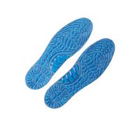 SILENRADAWN Silicone Sports Insoles with Shock Absorption and Stress Reduction 1 Pair Size L 41-45 Multi Function Cushioning Insoles for People Who Participate in Athletic Activities