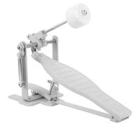 SILENRADAWN Single Kick Drum Pedal Smooth Polished Bass Drum Drive Accessory for Enthusiasts and Beginners