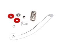 SILENRADAWN Single Tremolo Arm for Guitar Bridge Replacement Whammy Bar for Electric Guitar Metal Tone and String Tension Adjustment Accessory in Silver