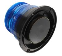 SILENRADAWN Solar Powered Car Roof Warning Strobe Light Blue LED