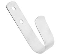 SILENRADAWN Stainless Steel Life Ring Hanger for Pool and Ship Secure and Stable Hold Compact Ring Buoy Bracket Sturdy Silver Pole Hanger