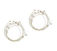 SILENRADAWN Steel Lyre Strings Lyre String Parts 19pcs Replacement Accessories Easy to Use and Replaceable for Musical Instrument Repair and Maintenance