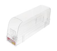 SILENRADAWN Transparent Auto Cigarette Display Case with Dustproof Cover Eco-Friendly Material Easy to Operate and Clean Wide Push-Through Container for Standard Cigarette Packs Space-Saving