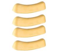SILENRADAWN Underarm Crutch Pads and Quick Installation for Walking Stability Soft TPR Material 4pcs Replacement Cushion Suitable for Healthcare Settings and Homes