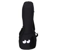 SILENRADAWN Waterproof Oxford Cloth Guitar Gig Bag with Protective Design for Acoustic and Electric Guitars, Stylish Black Ukulele Carry Bag Suitable for Lessons and Storing at Home