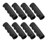 SILENRADAWN Wheelchair Handlebar Grip Replacement 4 Pairs PVC 22mm Universal Drive Handle Sleeves Designed for Outdoor Trolleys and Walkers Providing Versatile Fit and Non-Slip Grip
