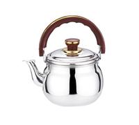 SILENRADAWN Whistling Tea Kettle Universal for Gas Stove and Induction Cooker 2.7l Stainless Steel with Heat-Resistant Handle Household Water Boiling Teakettle for Home Use