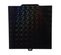 SILENRADAWN X280mm Flexible Spring Steel Build Plate for 3d Printer, Double Sided Star and Confetti Pattern, Heat Resistant Pvc Platform with Stable Adhesion, Removable Heated Bed Sheet
