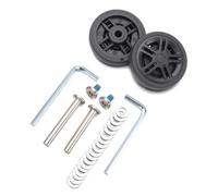 Silent 360 Swivel Casters for Luggage Repair, 8Pcs Replace Wheels with Screw for Travel Luggage Suitcase Axles Repair Kit Silent Caster Wheel DIY(49mm x 10.6mm)