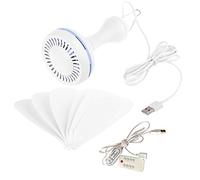 Silent 6 Leaves USB Powered Ceiling Canopy Fan With Remote Control Timing 4 Speed Hanging Fan For Camping Dormitory Tent Tent Fans For Camping