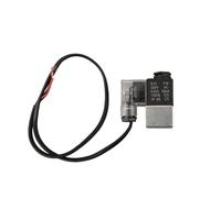 Silent Air Compressor Solenoid Valve with Exhaust & 3-Way Check Valve - 220V Unloading Valve for Safety and Backflow Prevention, Iron Body (60 cm(Iron Cover)