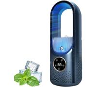 Silent Air Conditioner, Cooling Fan, Bladeless Silent Evaporative Air Cooler, Power Table Cooling Fan for Home