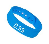 Silent Alarm Clock - Portable Waterproof Reminder Band Vibrant Alarm Clock Modern Design for Teen Women Men Students Library Bedroom Travel Dorm, Se référer au descriptif, refer to the description, No