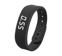 Silent Alarm Wristband - PC Silicone 21.5cm | Heavy Sleepers Alarm Bracelet | Wearable Vibrating Reminder Watch For Library Bedroom Commuting Dorm Travel Elderly Kids Teens Men Students And School Use