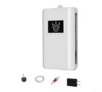 Silent Aquarium Air Pump 20dB Rechargeable Silent Aquarium Air | Auto power-off restart safety, prevents fish suffocation, continuous oxygen supply during outages