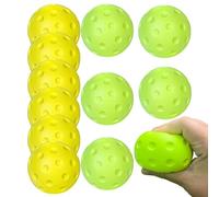 Silent Ball - 12 Pieces of Small Soft Trainers | 7.3 cm Diameter Practice Balls for Exercise, Training and Home and Indoor Fields