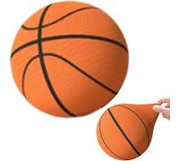 Silent Basketball, 2026 New Quiet Soft Foam Basketball, Indoor Training Ball, Uncoated High-Density Foam Ball, Easy to Grip Low Noise Ball for Various Indoor Activities (D-24cm)