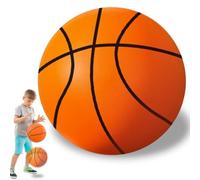 Silent Basketball, 24CM Size 7 2025 New Dribble Dream Quiet Basketball Indoor With net bag, Uncoated High Density Foam Basketballs for Youth Kid Indoor basketballs practice Soft, flexible, lightweight