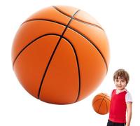 Silent Basketball Dribbling Indoor | Silent Ball Training Ball PU 3D Basketball | High-Density Foam, Bright Mute for Game, Practice, Kids Teens Adults