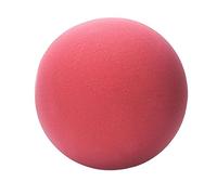 Silent Basketball Dribbling Indoor Training Foam Uncoated High Density Easy To Grip Quiet For Various Sports Activities (Red, One Size)