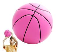 Silent Basketball, Foam Basketball, Silent Ball Training Ball, PU 3D Basketball Ball, Mute Basketball, High Density Foam Ball for Children, Teenagers and Adults for Practice