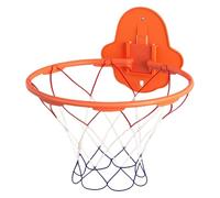 Silent Basketball Hoop Training - 32 Cm Dribbling Hoop | Foldable Wall-mounted With Sticky Backing For Adults Kids, Silent Basketball Training Toy For Indoor Outdoor Use, Portable Rebounder