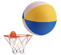 Silent Basketball - Quiet Basketball | Airless Balls for Indoor Training, Multi-Game Usable Easy To Tend Heartless Training Ball Portable for Girls Boys Friend