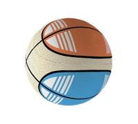 Silent Basketball - Quiet Training Foam Ball Realistic Feel Higher Bounce Indoor Outdoor Play, Mini Sports Enthusiast Activity | Noise Reduction Soft Elastic Bouncing Toy