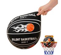 Silent Basketball - Size 5/7 Quiet Basketball Indoor, No Noise Foam Basketballs, Training Ball Safe Lightweight, High Density Foam Soundless Ball, For Quiet Dribbling And Indoor Sport For Kids